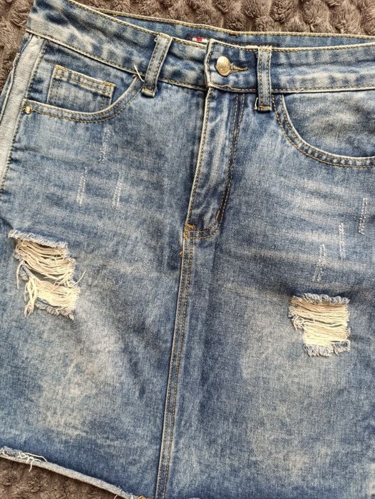 Джинсова спідниця