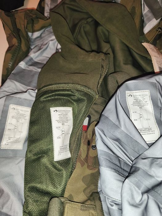 Ubranie ochronne, mundur polowy, ocieplacz ćwiczebny, kombinezon czołg