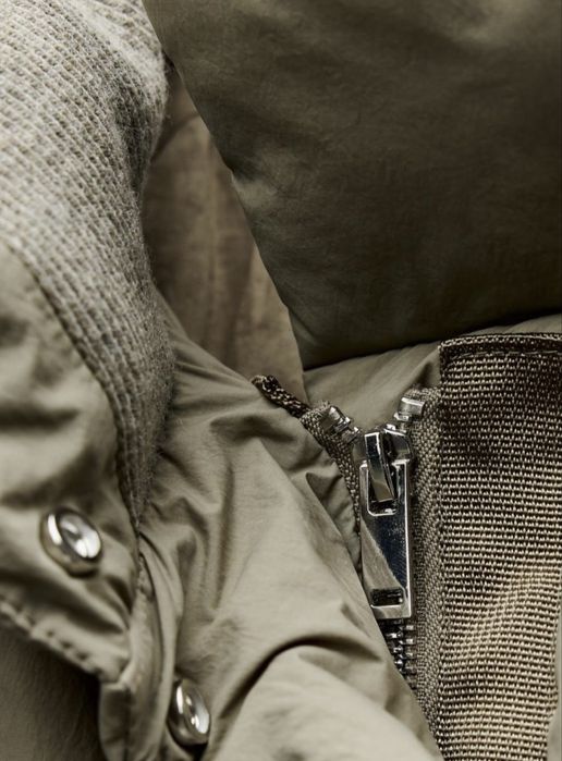 Куртка демісезонна  пуфер zara woman