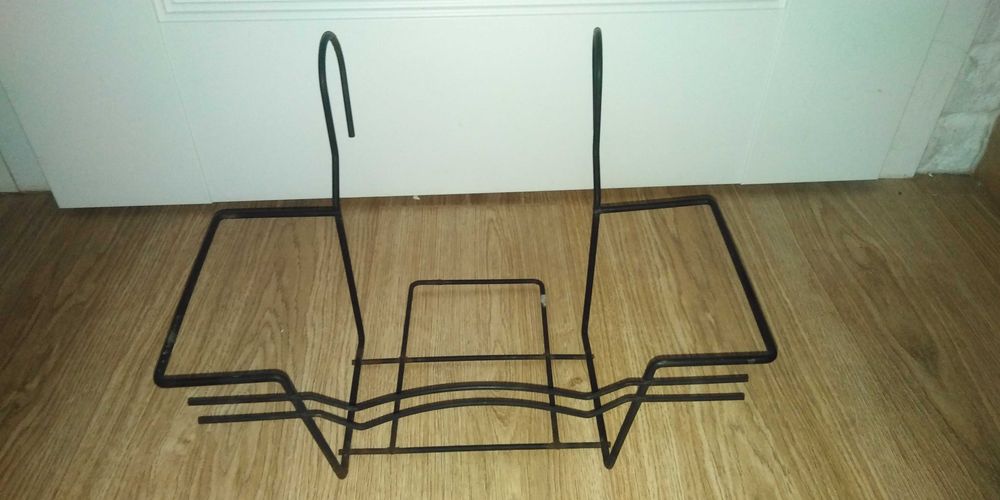 Kwietnik metalowy balkonowy 6sztuk