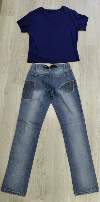Conjunto calças Just Cavalli + t-shirt Tommy Hilfiger