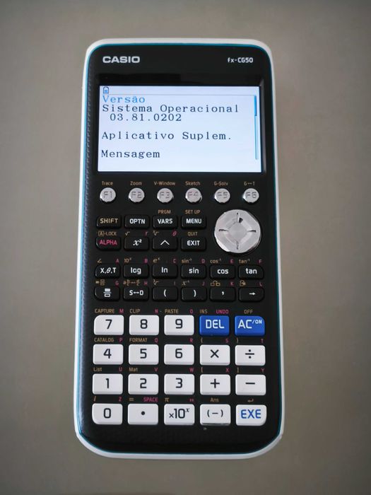Calculadora Gráfica CASIO FX-CG50, OS atualizado e como nova