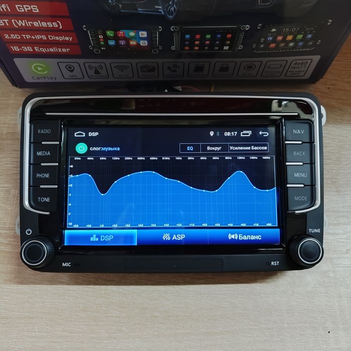 Штатна магнітола 2/32 Volkswagen VW Passat Golf Jetta Caddy Touran CarPlay Android GPS WiFi