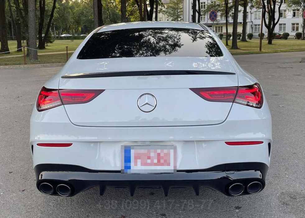Обвес CLA45 CLA 45 AMG Mercedes W118 C118 Решетка Диффузор Бампер