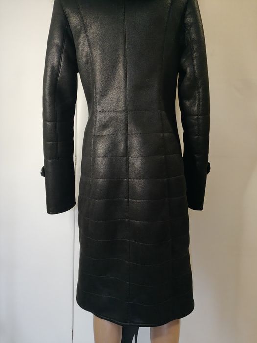 Дублянка з хутром чорнобурки