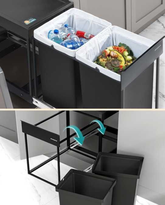 Kosz na odpady Songmics LTB951B01