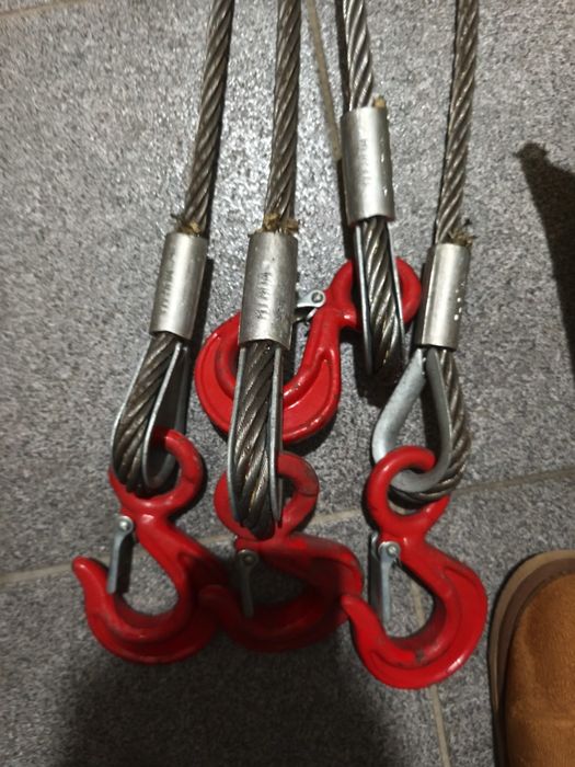 Linga em cabo de aço