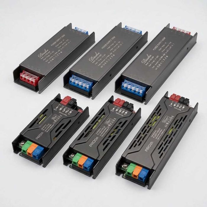 Блоки живлення для LED стрічки з плавним пуском 12v, 24v (Slow Start)