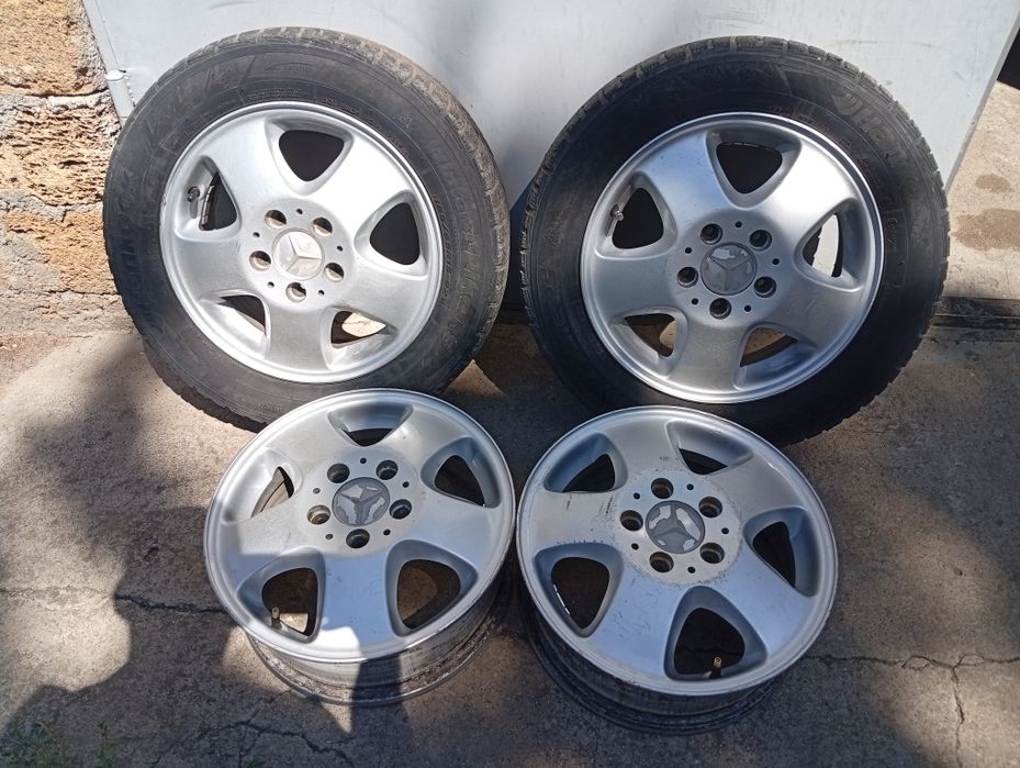 Оригинальные диски Mercedes R15 5×112, комплект 4 шт.