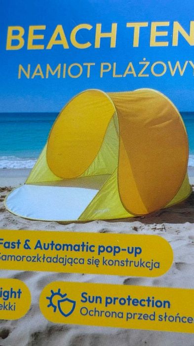 Namiot plażowy samorozkładający się pop-up Plener nowy z metką