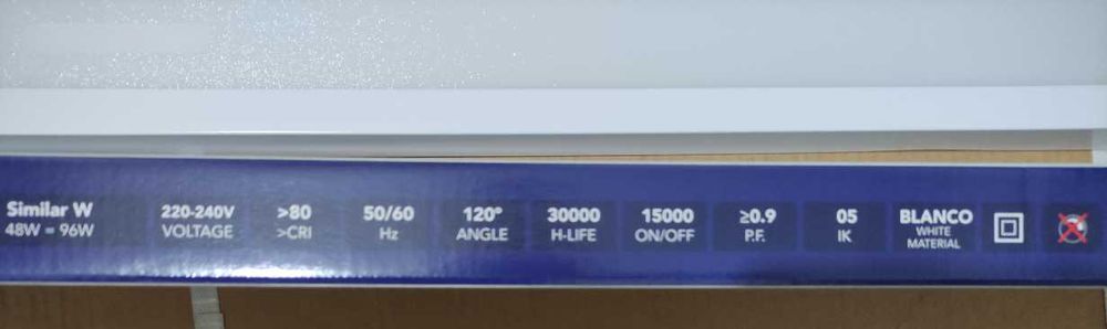 Armadura Teto, Lâmpada LED 48 W