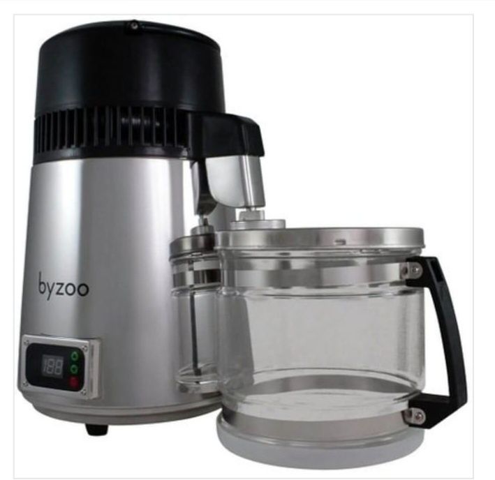 DeDestylator wody Byzoo ze stali nierdzewnej