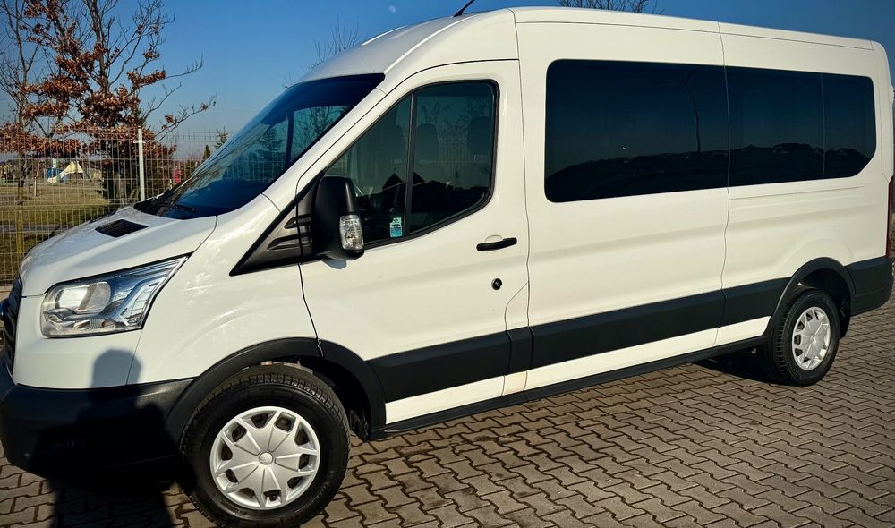 Ford Transit L3H2 9 osobowy 1 właściciel PL Salon VAT23%  Bezwypadkowy Brygadówka