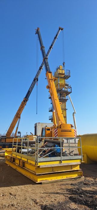 Dźwig usługi dźwigowe