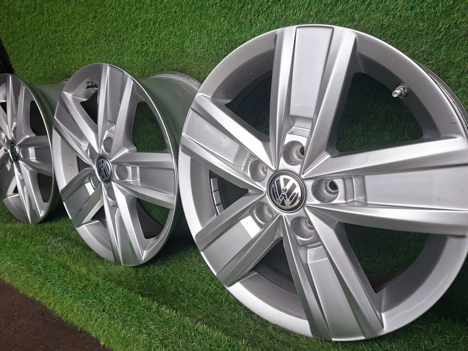 [A67] ALUFELGI 17'' 5x120 ORYGINAŁ VW T5,T6,Multivan,Caravelle+Czujnik