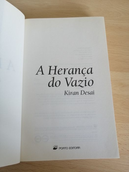 Livro A Herança do Vazio