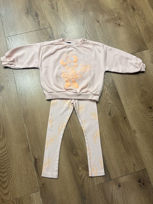 Komplet dresowy Zara rozmiar 116 Minnie
