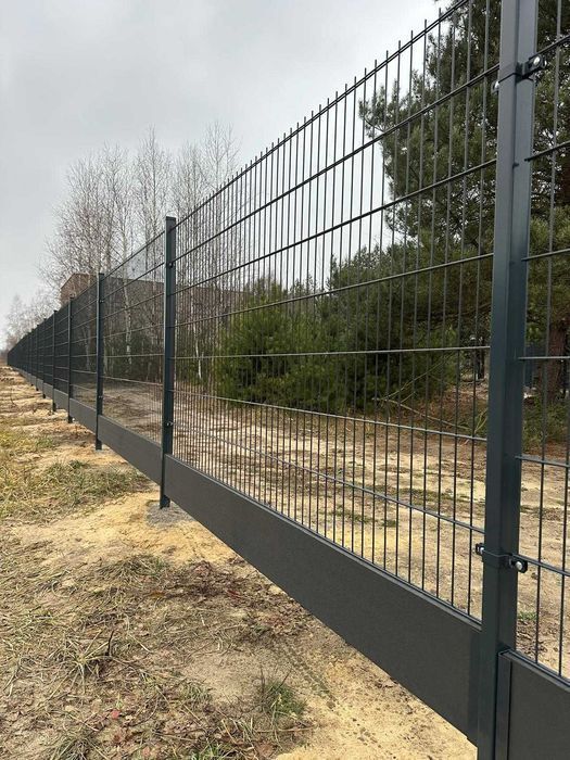 TANIO Ogrodzenia Panelowe Panele 3d Ogrodzenie panelowe KOMPLETNE Płot