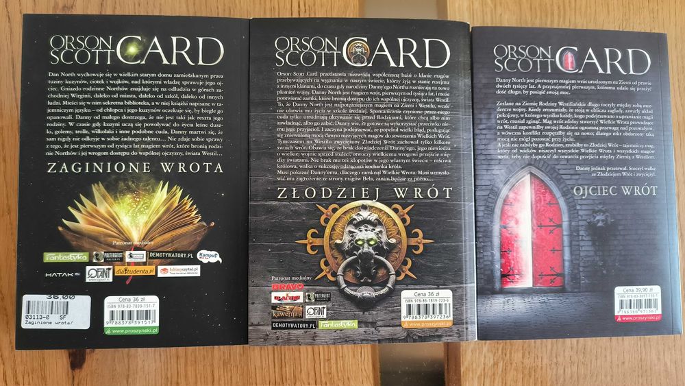 Cykl Zagione Wrota Orsona Scotta Carda