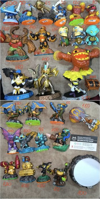 Игровые фигурки Piggy Skylanders Halo Overwatch Resident Zelda Doom