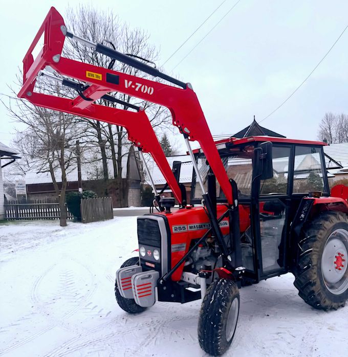 osprzęt/ŁYŻKA do ŁADOWACZ CZOŁOWY UTB 700KG! III sekcyjny! siłowniki 2 stronnego działania! ZETOR 3320>7211 Ursus c-330 c-360 28.12 35.12  MF 235/255