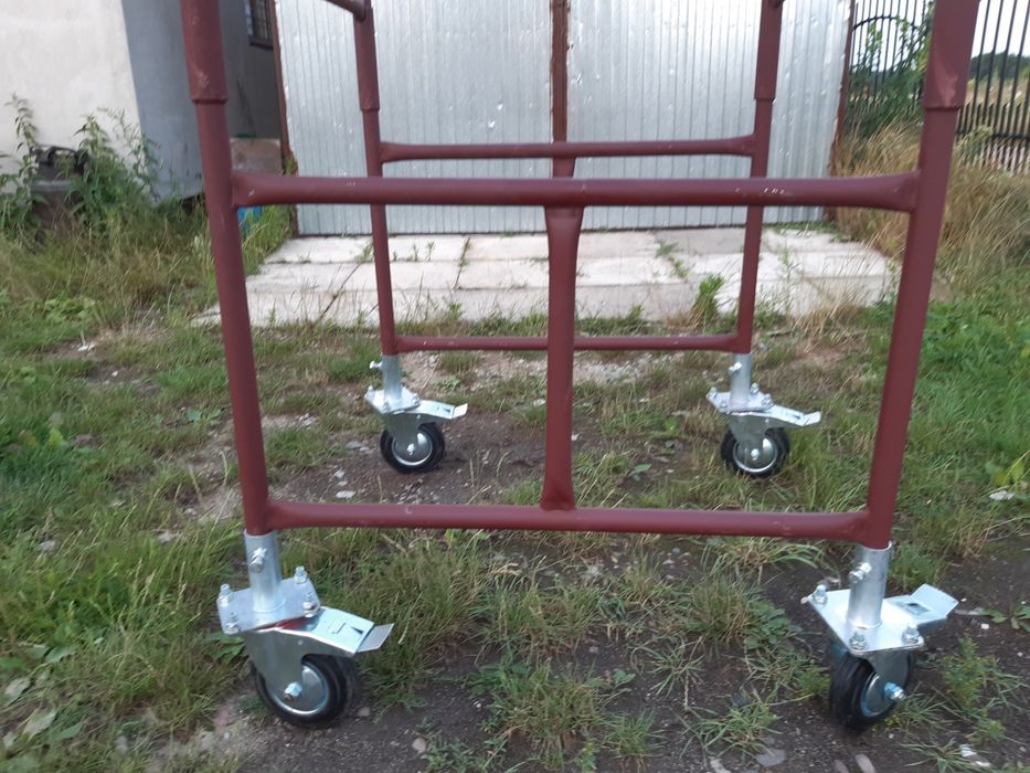 Stopy stopki regulowane warszawskie, kółka, rusztowanie warszawskie