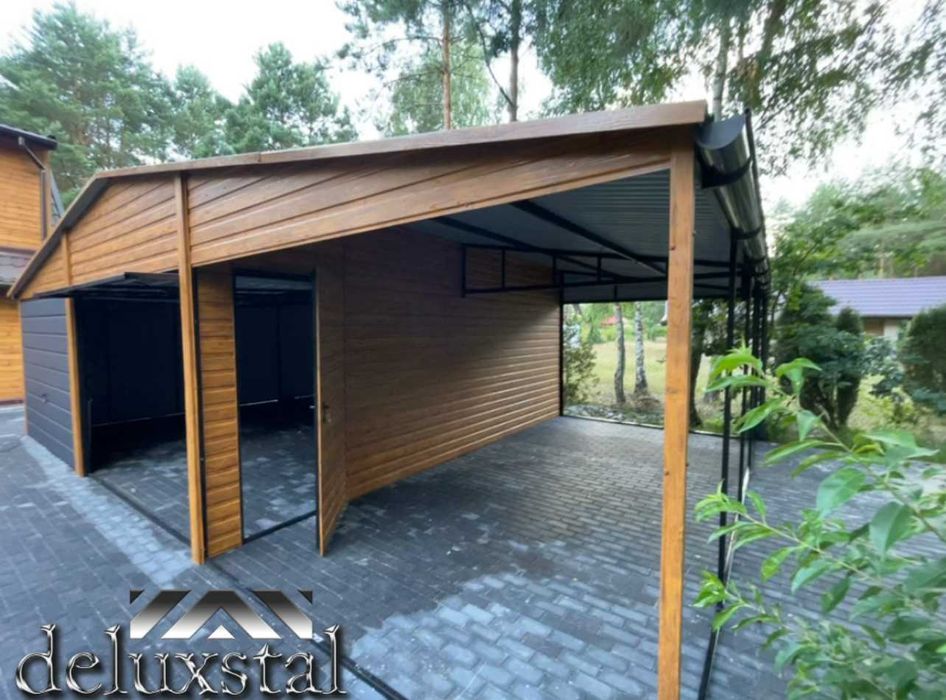 Garaze blaszane garaz hala wiaty 9x5,9x6