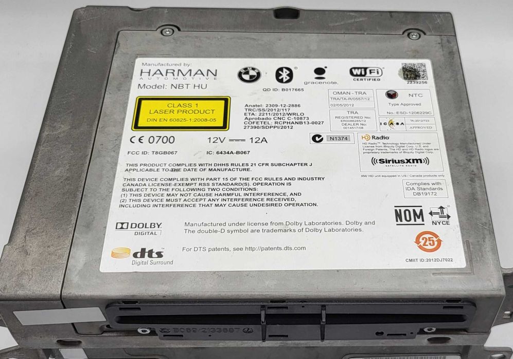 Radio Nawigacja BMW NBT HU HARMAN  F30/F31