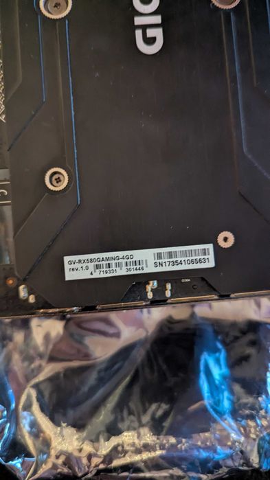 Відеокарта Gigabyte RX 580 4gb ІДЕАЛ