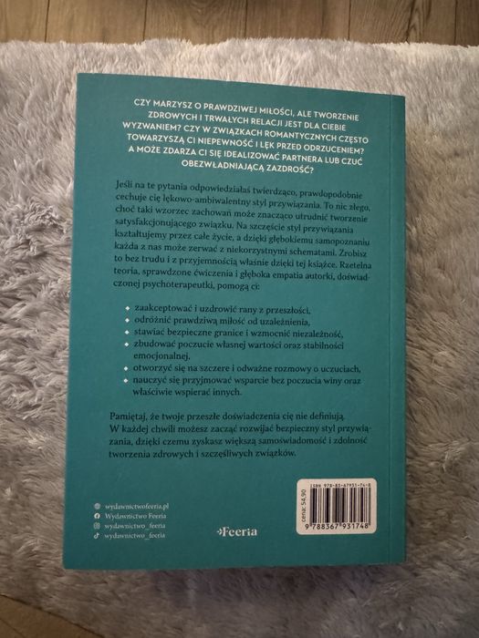 Książka lękowo przywiązane