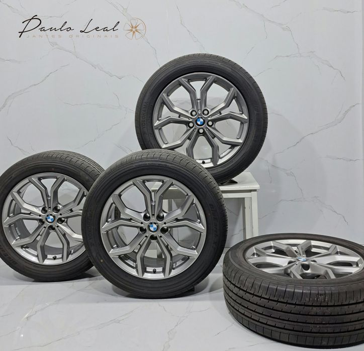 Jantes 19" originais BMW X3 X4 G01 G20 5x112 com pneus