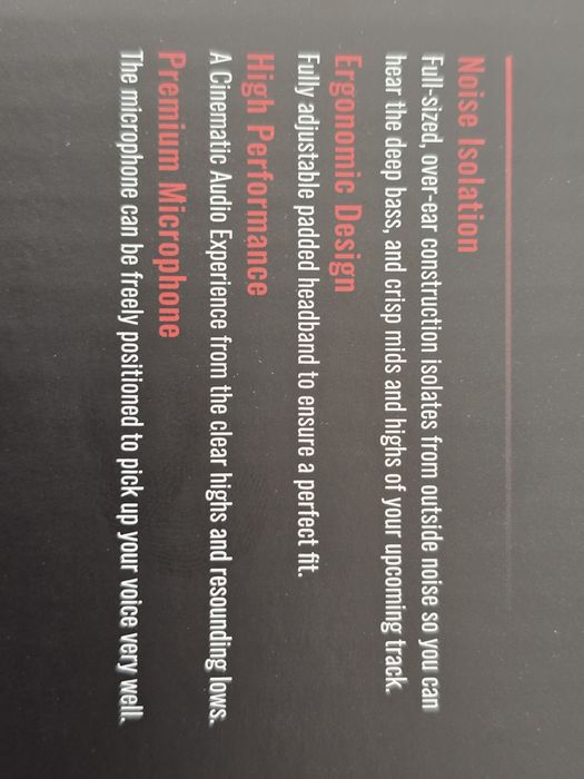 Acer Nitro Gaming Headset com cancelamento de ruído