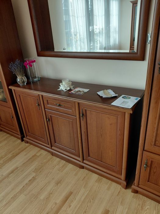 Meble Black Red White seria KENT duży zestaw klasyczne