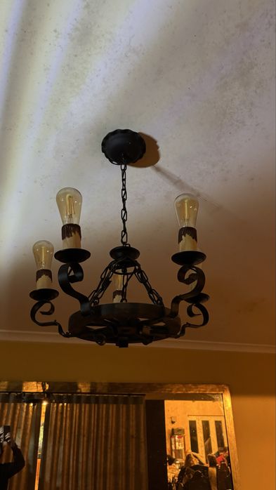 3 candeeiros vintage