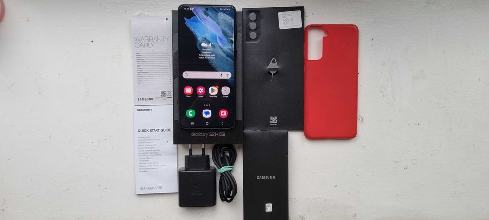 Samsung Galaxy S21+ Jak Nowy Komplet