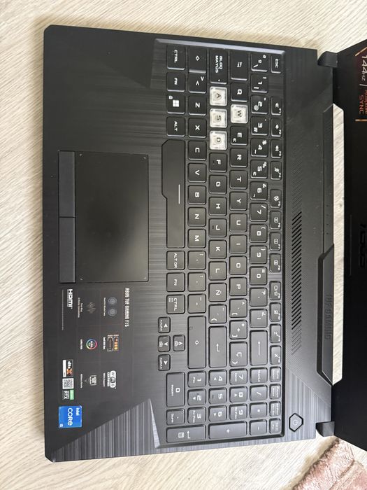 Portátil ASUS TUF Gaming F15