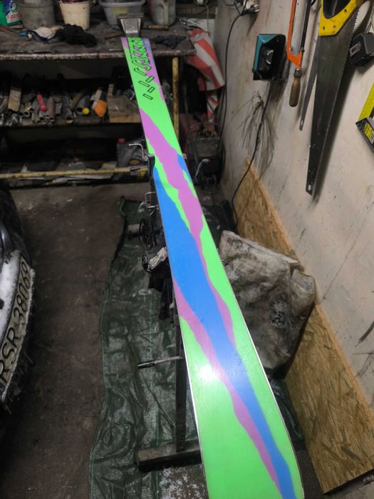 Narty freeride, freestyle K2