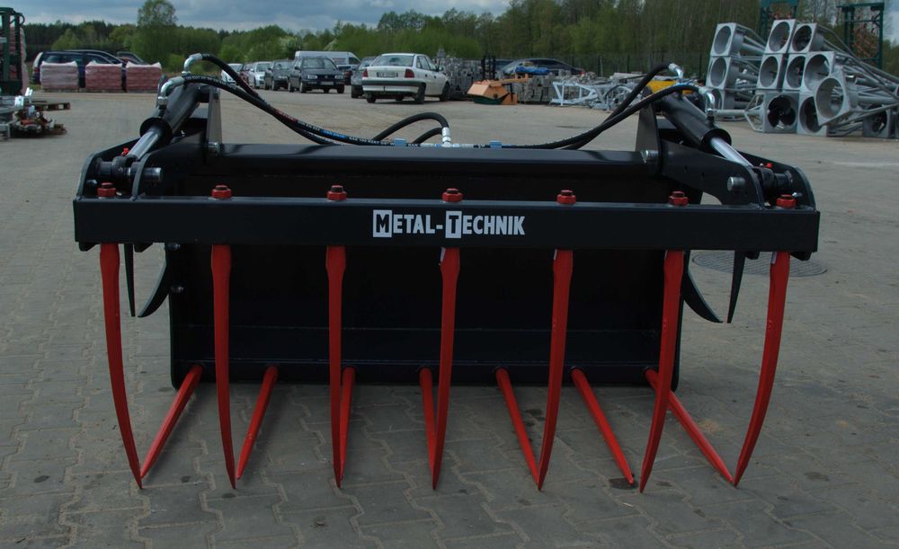 Krokodyl do obornika 1,4m dwa cylindry EURO SMS