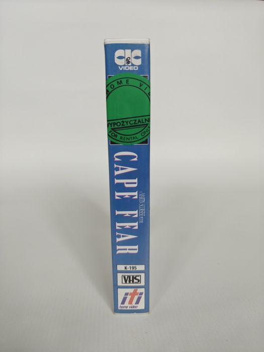 Cape Fear Przylądek Strachu film kaseta VHS PL