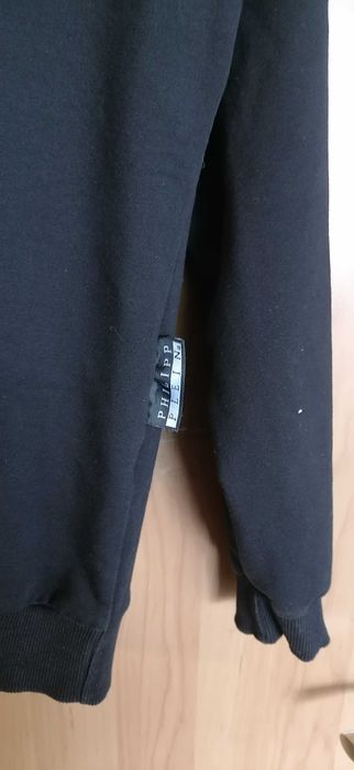 Męska czarna bluza Philipp Plein
