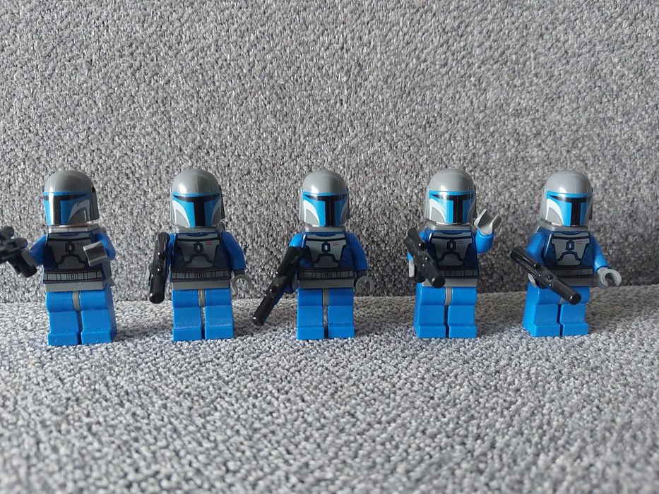 Lego star wars fìgurki ludzik Mandalorian  5 szt.
