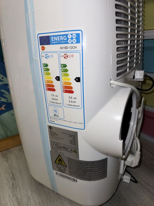 Ar condicionado portatil quente e frio equation A018D-12ch