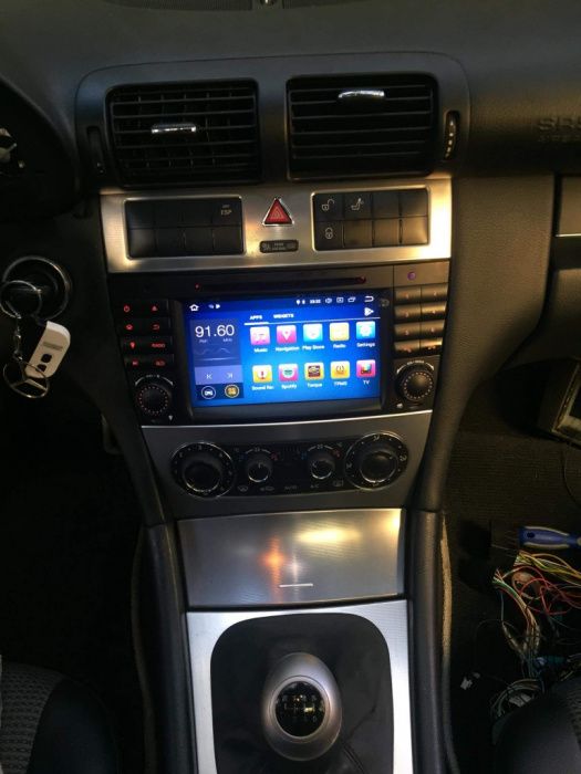 Rádios novos w203 w463 W209 c/clk/amg/clc gps dvd Bluetooth