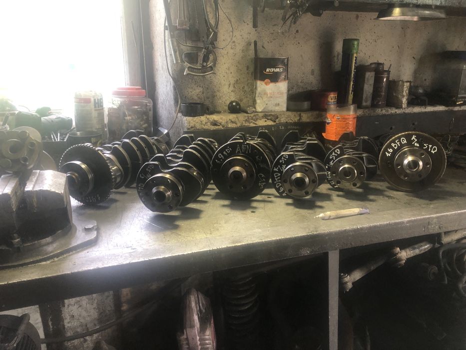 Коленвал 1.2 1.4 16v 1.6 1.9 D TD TDi i MPi VW Skoda Audi Golf Octavia