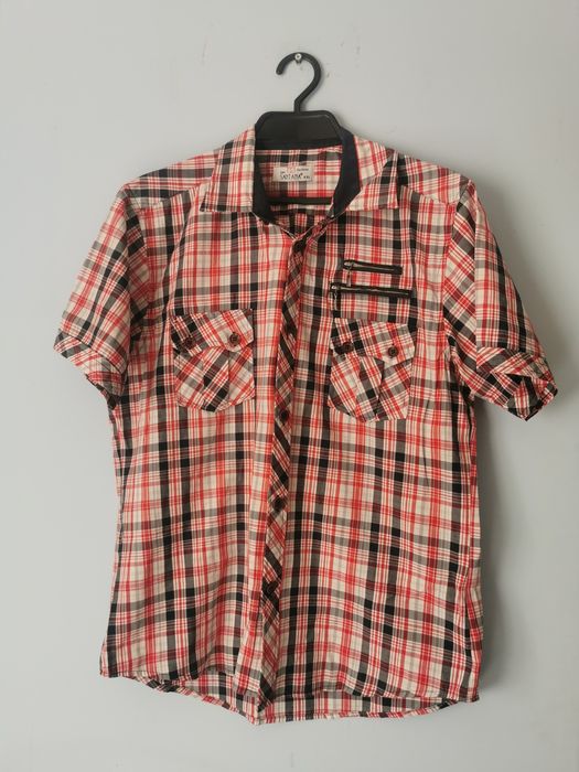 Koszula w kratkę 2 XL męska