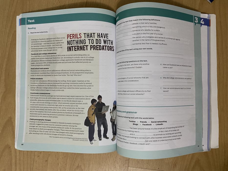 Manual e Caderno de atividades Link Up to you 10