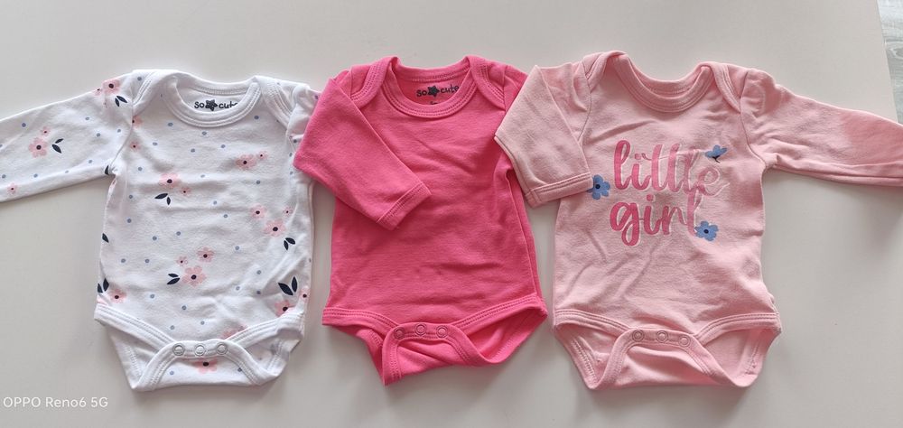 Paczka ubrań 56 dziewczynka