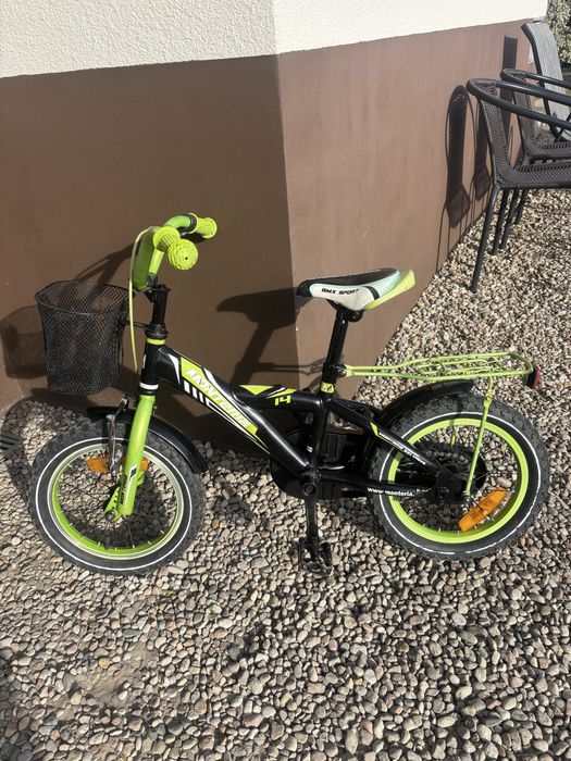 Rower dziecięcy z koszykiem