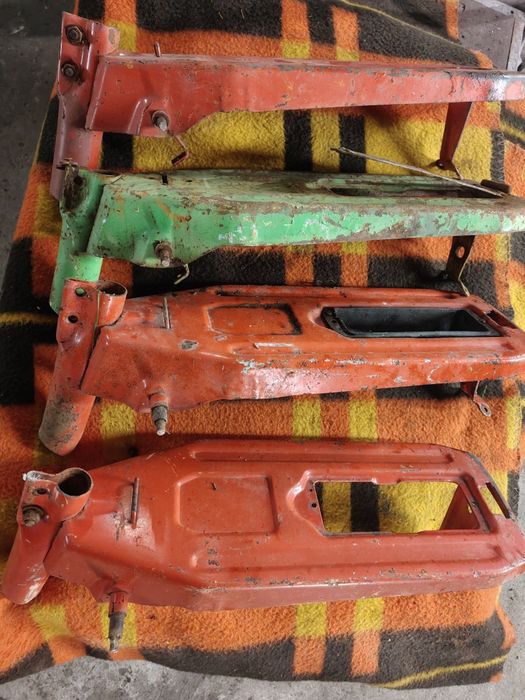 Rama Romet Komar kadet pegaz tył duoa zadupek