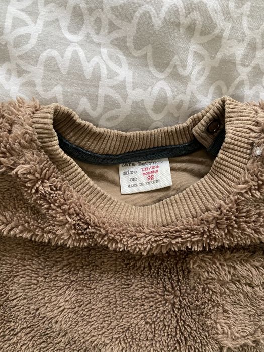 Camisolas sweats ZARA inverno muito quentinhas 12-18M